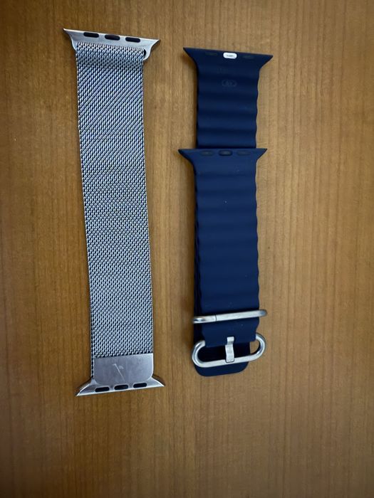 Bratari apple watch ultra 49mm 2buc milanese loop