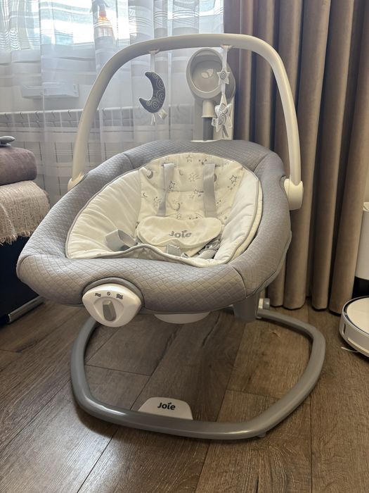 шезлонг joie serina 2 в 1