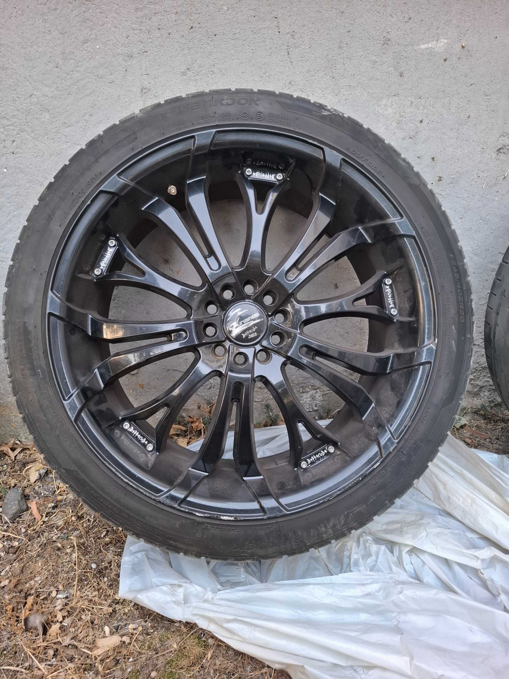 Джанти за хонда 20цола 245/40/20 hankook ventus s1 evo3