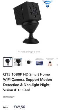 Wireless mini camera Q15 1080P