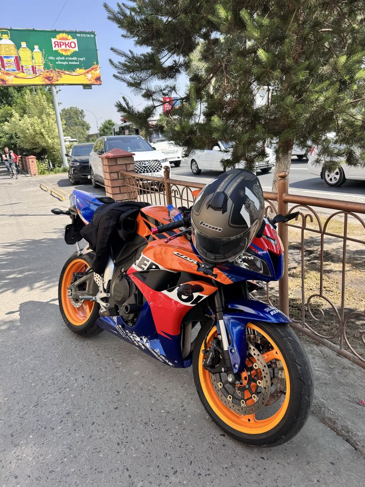Honada cbr600rr 2008 yil kam prabeg