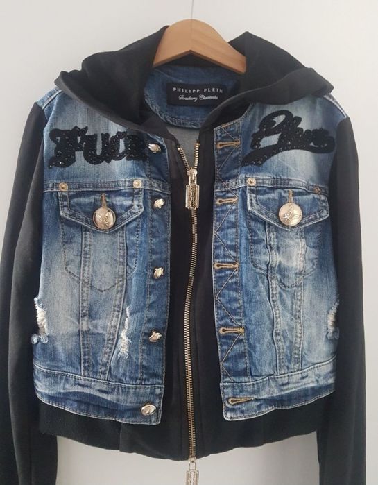 Geaca blugi Philipp Plein S