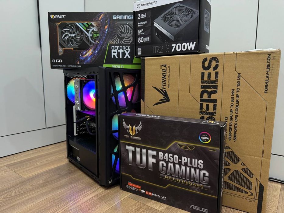 Игровой компьютер 5600x  + 3070 Ti
