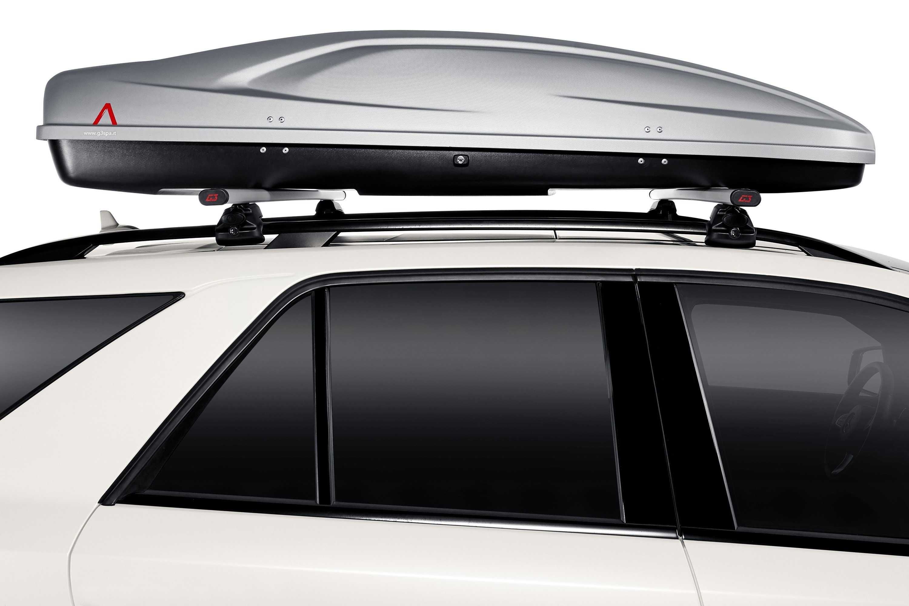 Автобокс багажник G3 SPARK ECO 480 сив мат
