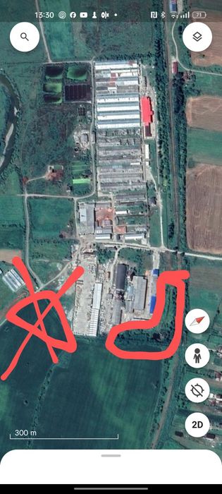 Vand teren intravilan  în Parc Industrial Sieu Magheruș