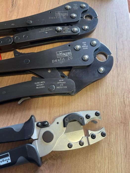 Set clesti de presat manual Viega Pexfit 20, pexfit 16, Viega -A-