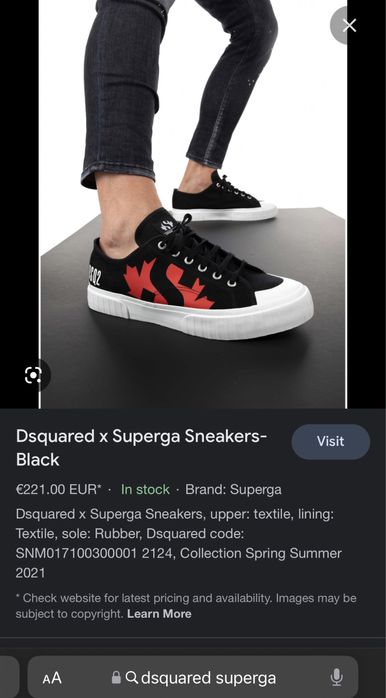 Dsquared2 Superga sneakers