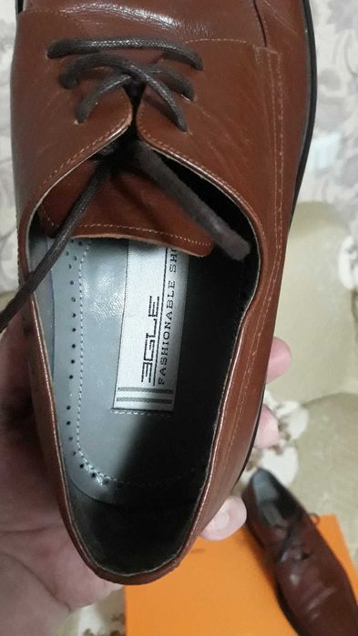 Мужские кожаные туфли