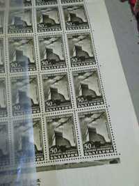 Български пощенски марки 1928-1948 , листове по 100