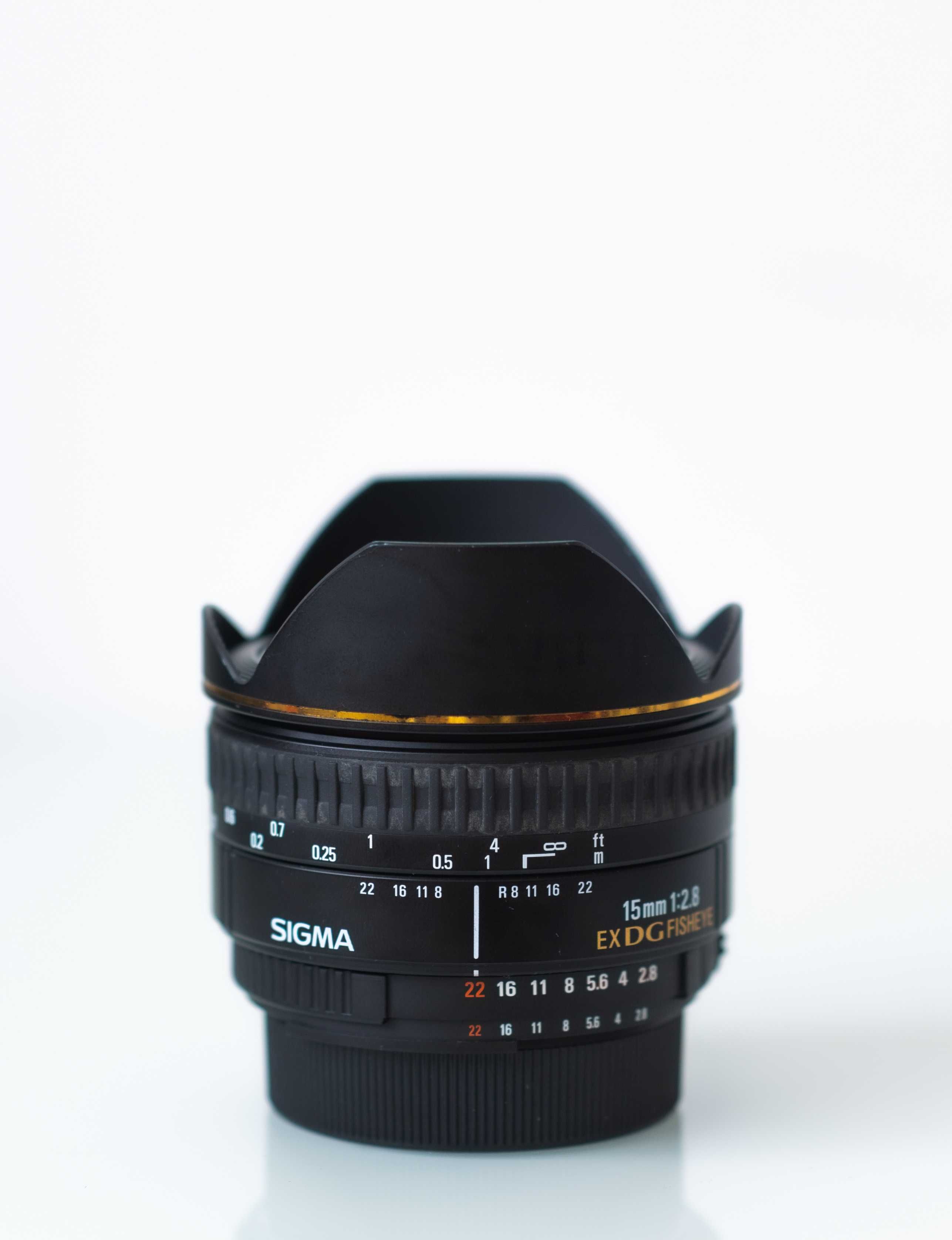 De colectie! Obiectiv pt. Nikon SIGMA 15mm f2.8 EX Fisheye FullFrame