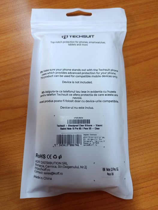 Husa xiaomi redmi 13pro 5G / PocoX6 transparenta