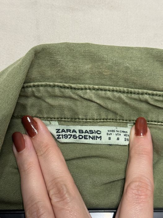Zara Parka With Metal Trims