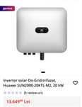Vand Invertor solar On-Grid trifazat, Huawei SUN2000-20KTL-M2, 20 kW