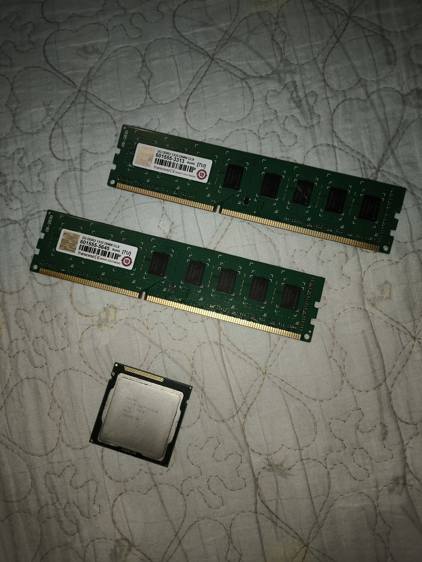 Комплект I3-2100, ddr3 4gb CL9