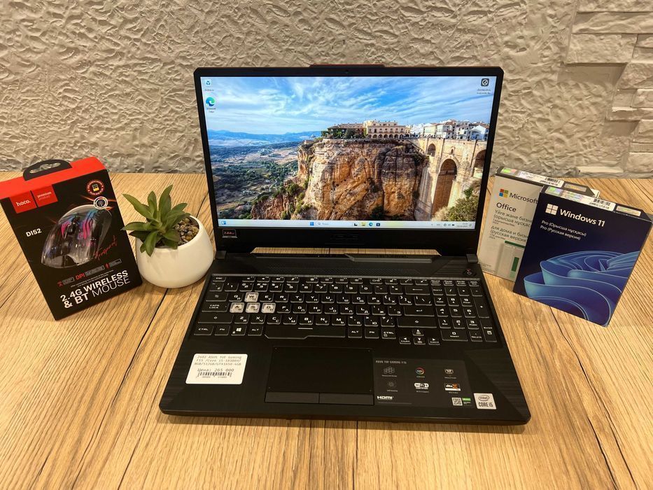 Игровой ноутбук ASUS TUF Gaming F15 /Core i5-10300H/8GB/GTX1650 D1