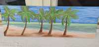 Картина палми акварел