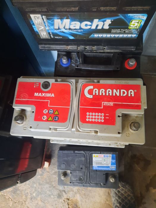 Acumulatori auto normali si stat sptop în stare foarte bună