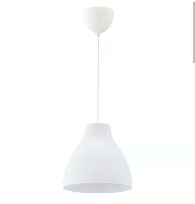 Lustra Melodi Ikea 28 cm, alb