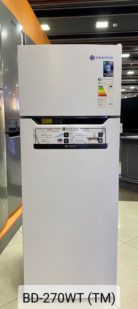 Холодильник BESTON 270WT 205литр от официального дилера
