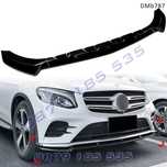 Черен лип спойлер предна броня Mercedes GLC X253 AMG мерцедес глц амг