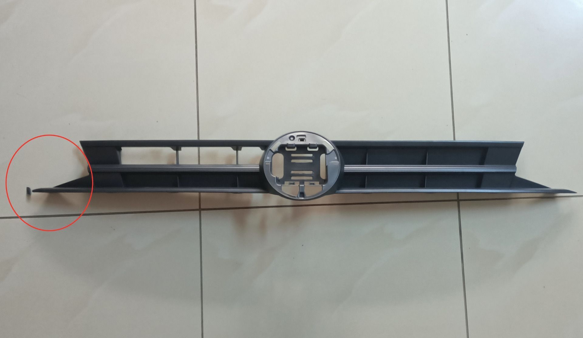 Grila radiator VW Polo, 09.2017-, fata, negru, Colt Rupt Vezi Poze