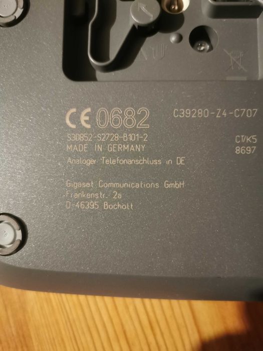 Gigaset E560 A Безжичен аналогов телефонен секретар