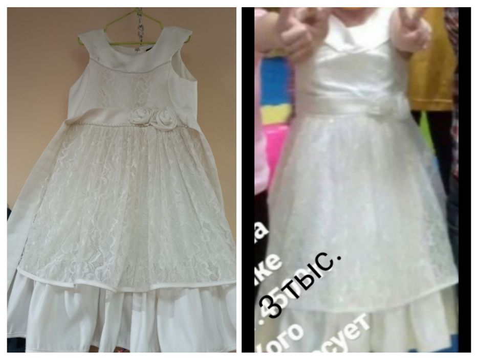 Платья на девочку 6-7 лет плотного телосложения
