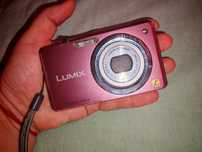 Фотоапарат Lumix малко розово бижу