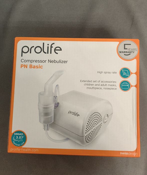 компрессорный небулайзер prolife pn basic
