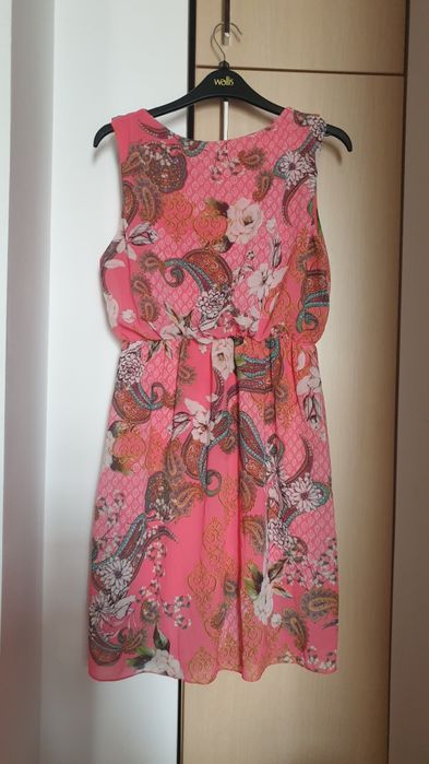 Rochie M/L Italia, imprimeu floral