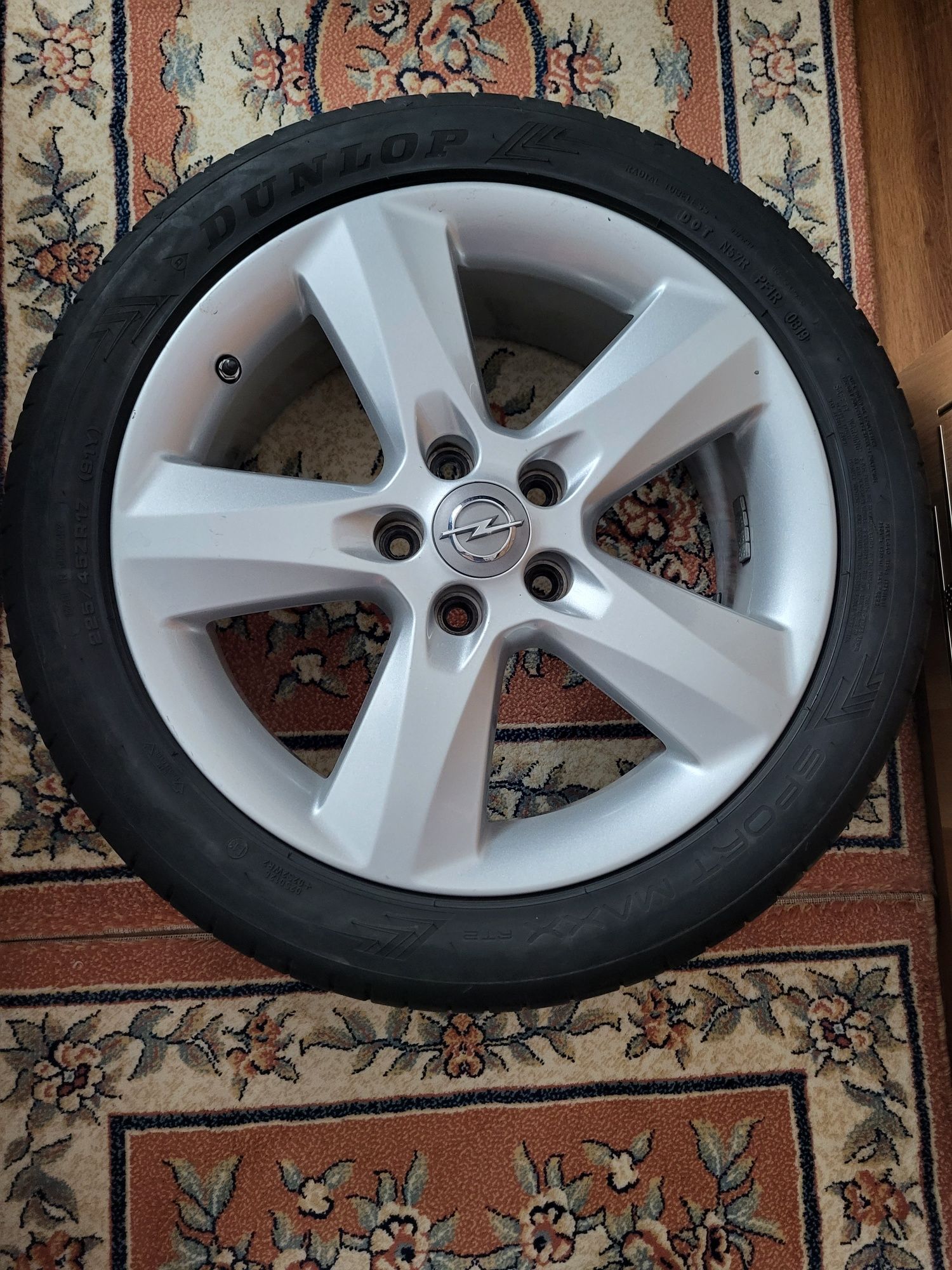 Jante Opel 5x110 17inch cu anvelope de vară !