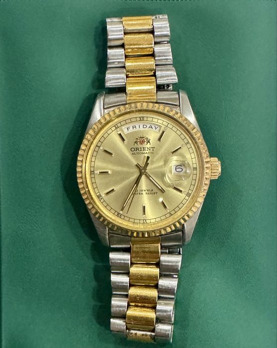 Стильные часы Orient.