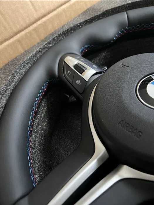 Спортен М5 волан БМВ ф10/11 / BMW F10 F11 F01 F07 ПОДГРЕВ И ВИБРАЦИЯ