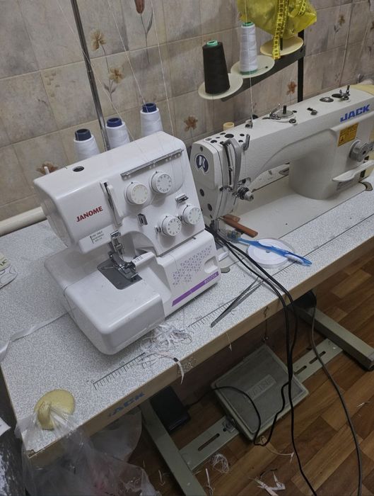 Швейная  машина и оверлок