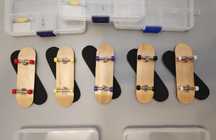 Pro Fingerboard - fingerskate - lemn + rulmenti (tip Tech Deck)