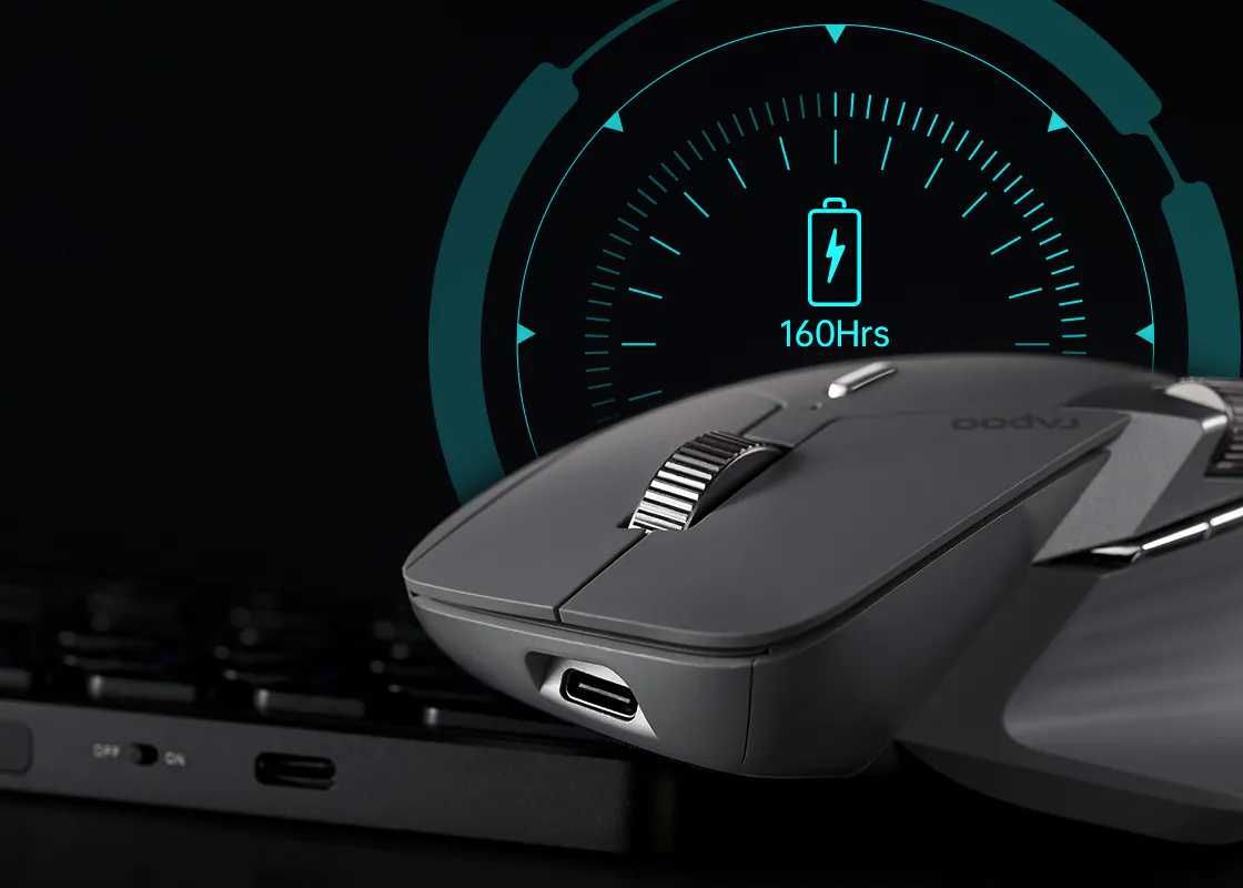 [НОВАЯ] Мышка RAPOO MT760L Black