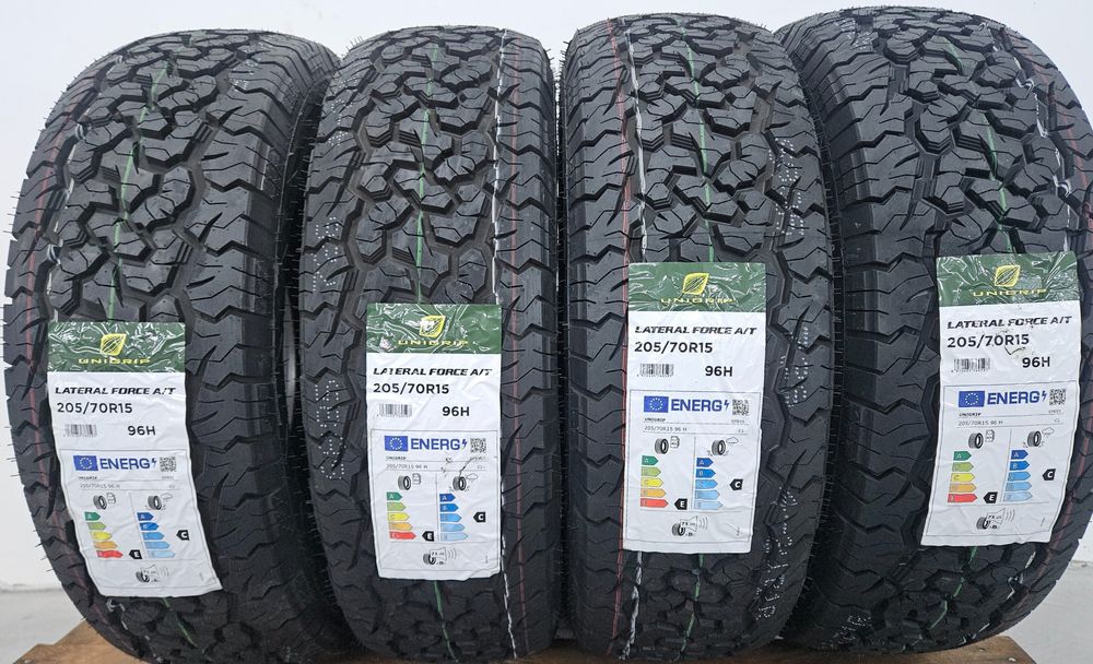 205/70 R15, 96H, UNIGRIP, Anvelope All Terrain M+S, Protectie janta