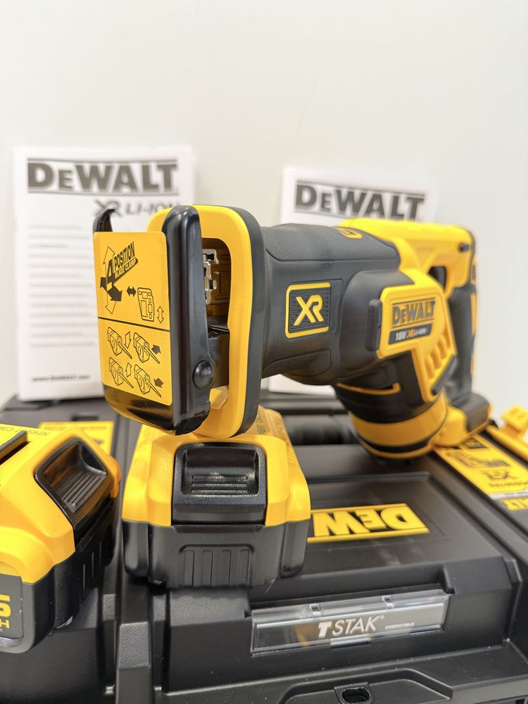 Dewalt DCS367P2, fierastrau sabie cu acumulator de 5ah 18v