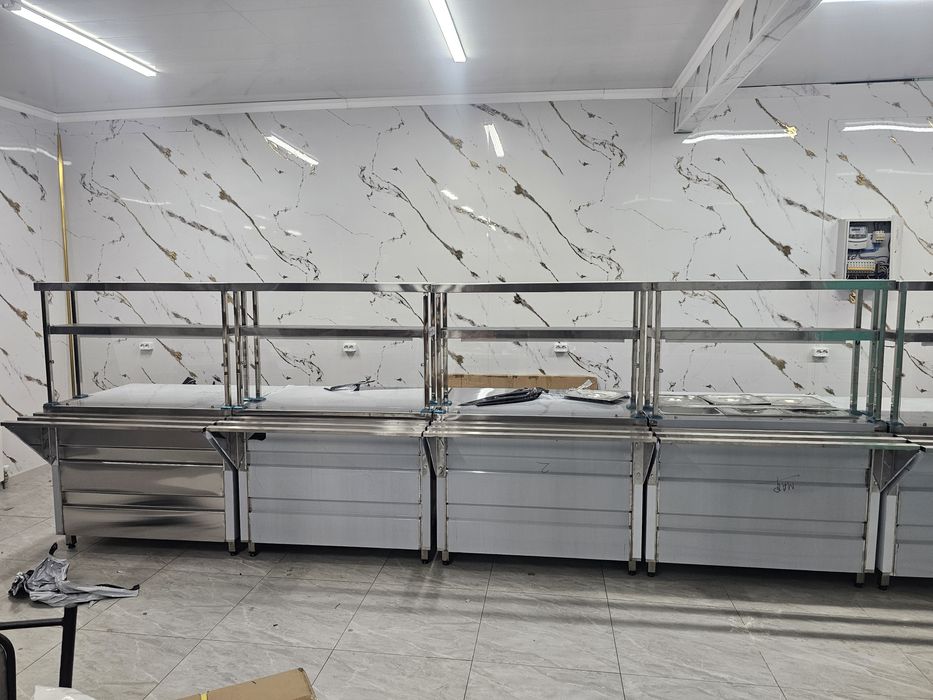 Мармит для первых и вторых горячий линия  раздачи на заказ