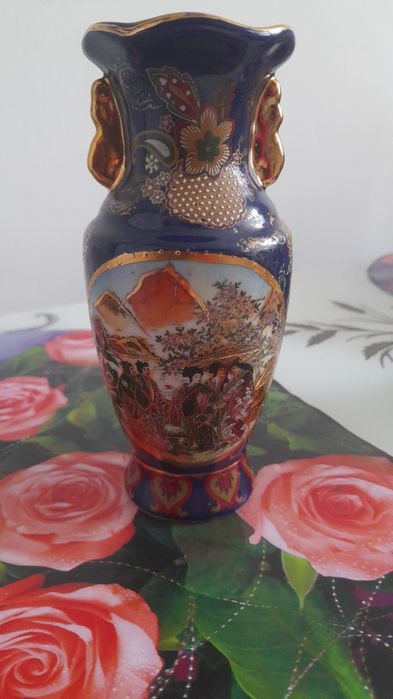 Vaza chinezeasca albastra