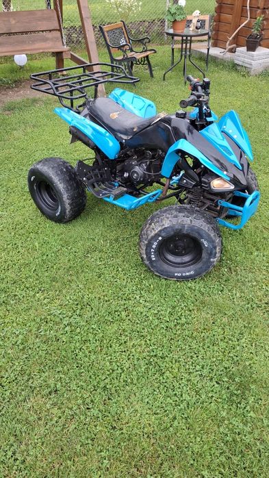 Vând atv 125 3+1 viteze trage bine cauciucuri bune preț 2400 lei neg