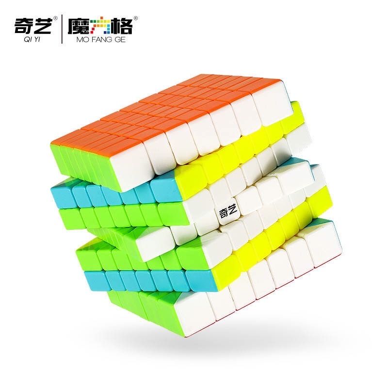 Кубик Рубика 7х7х7 QiYi MoFangGe QiXing S2, цветной матовый пластик