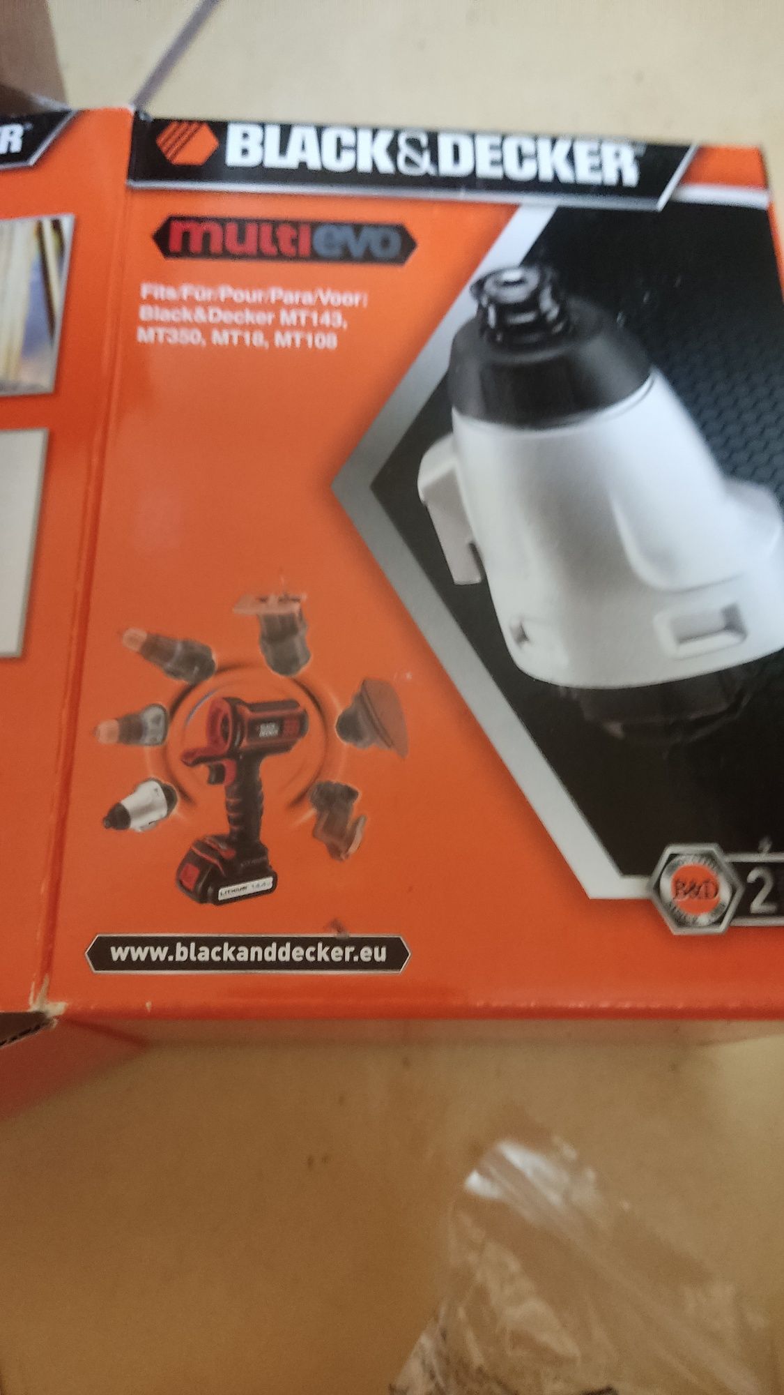 Black decker multievo accesoriu șurubelniță impact