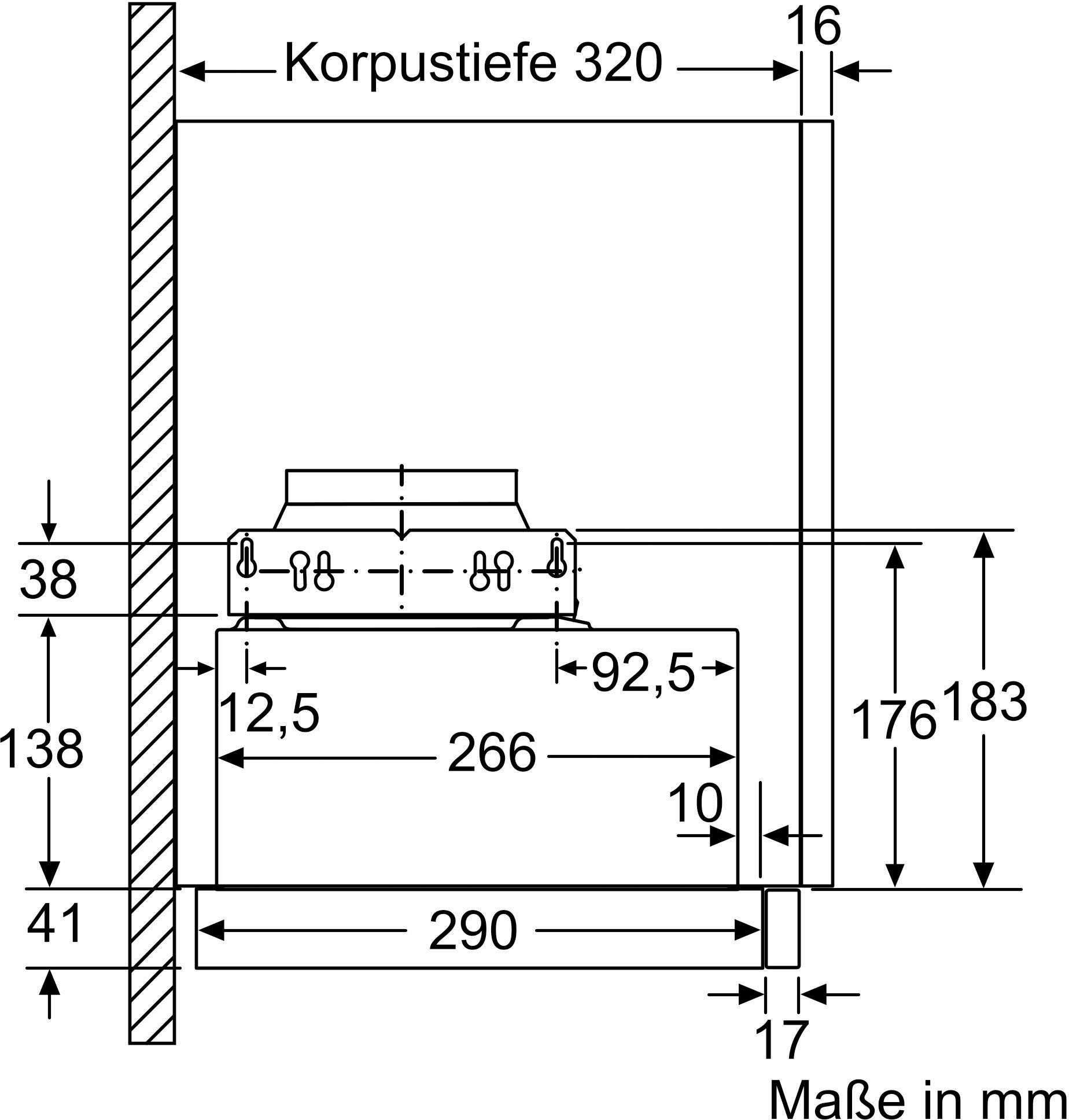 Абсорбатор за вграждане BOSCH DFM064W54