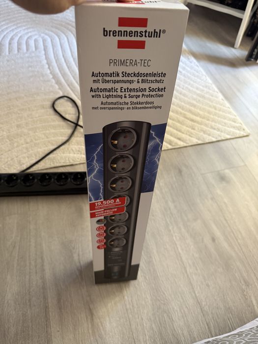 Prelungitor cu funcţie Master-Slave, Număr de prize: 7