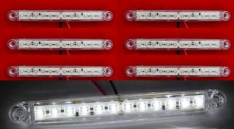 1 бр. диодни Лед LED габарити светлини лампи 12-24V 5 цвята