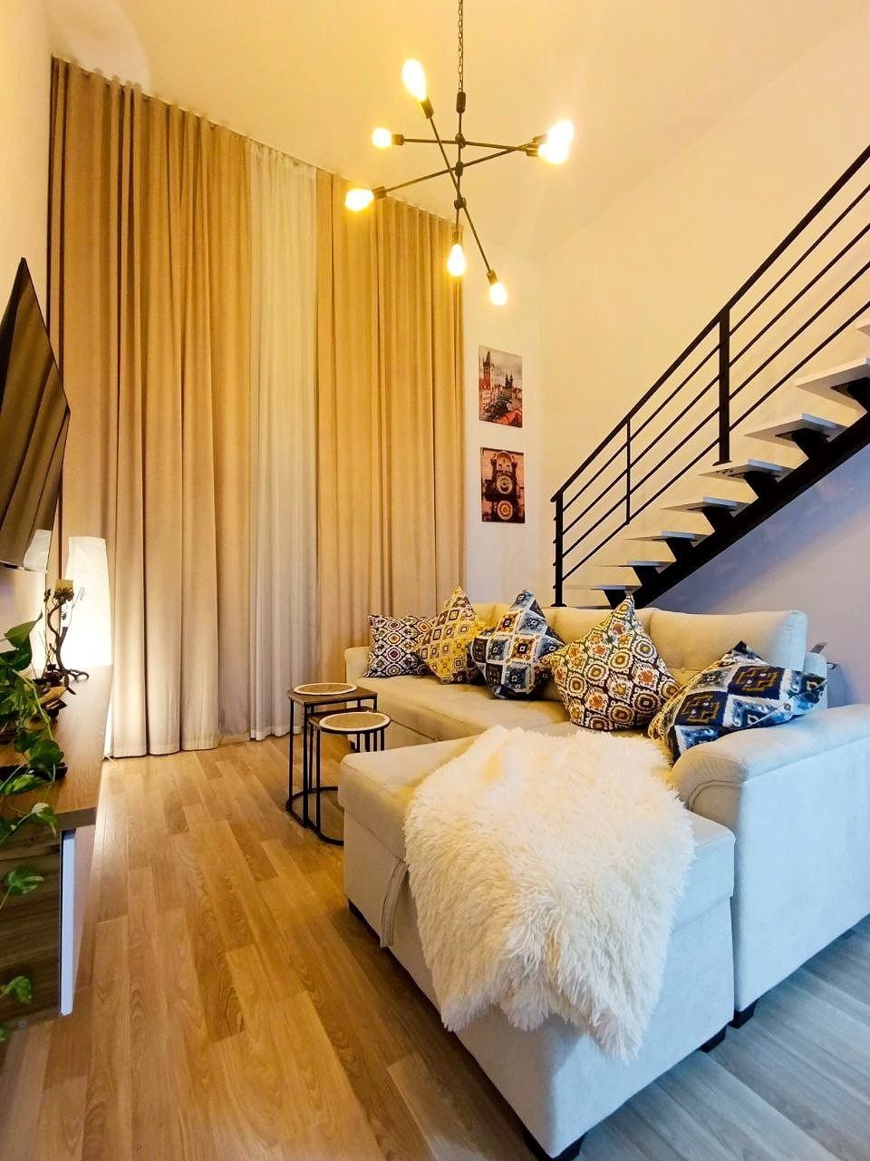 Двухкомнатная Euro Duplex Premium House Яшнабадский район