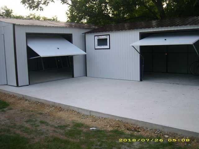 Construim Garaje Auto din structura metalica si panou sandwich izolat