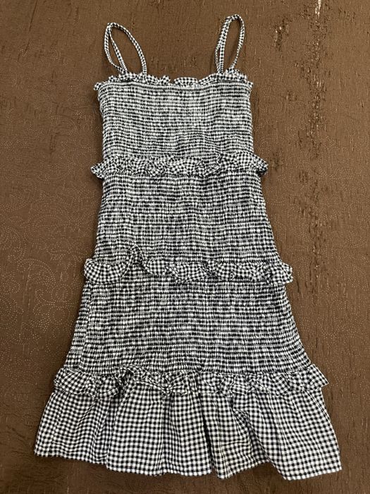 Карирана рокля Bershka