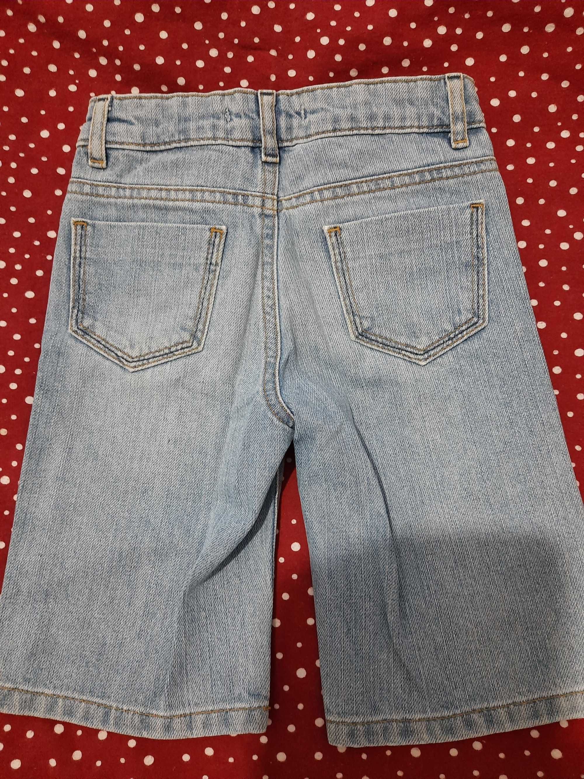 Pantaloni scurti blugi baiat  5-6 ani